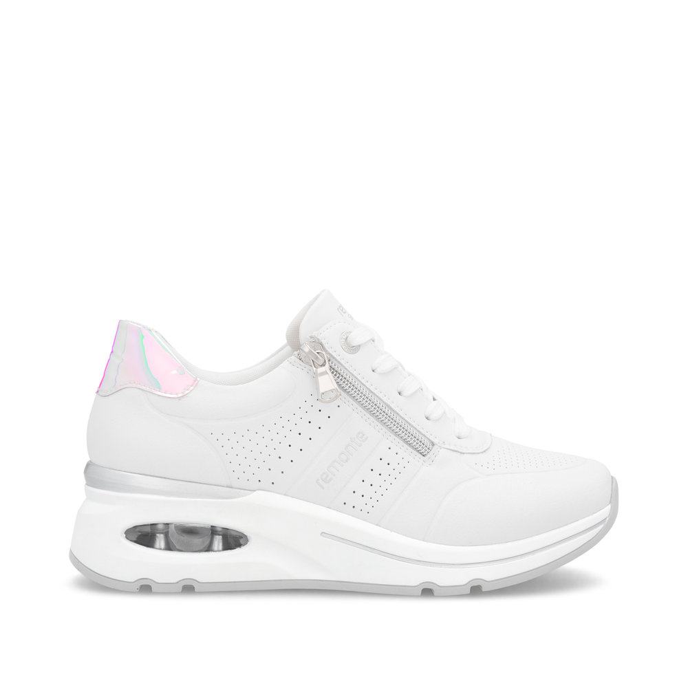Remonte Dorndorf Remonte D2H01-80 Ανατομικό Δερμάτινο Sneaker Λευκό