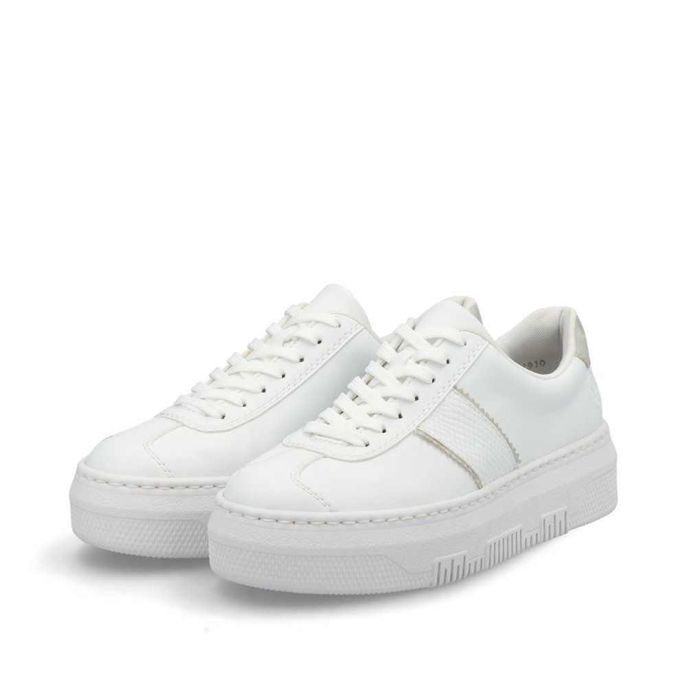Rieker M1910-80 Ανατομικά Sneaker Λευκό φωτογραφία