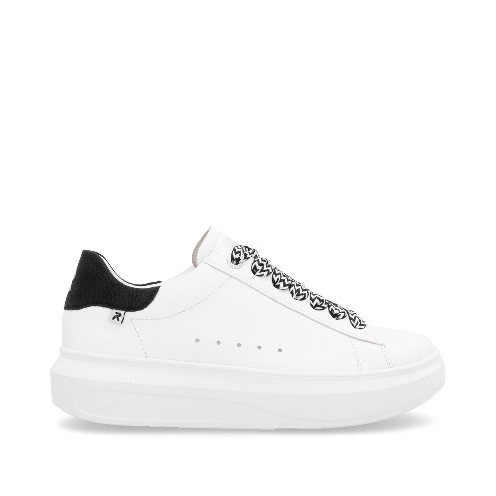 Rieker_Revolution Rieker W1201-80 Ανατομικά Sneaker Λευκό