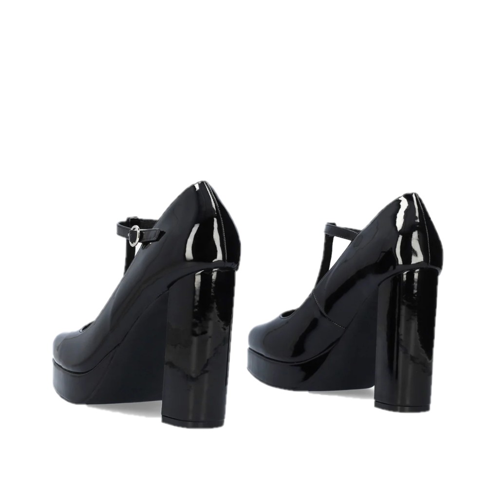 Andres Machado 6047-01L Γόβα Μαύρη 11cm φωτογραφία