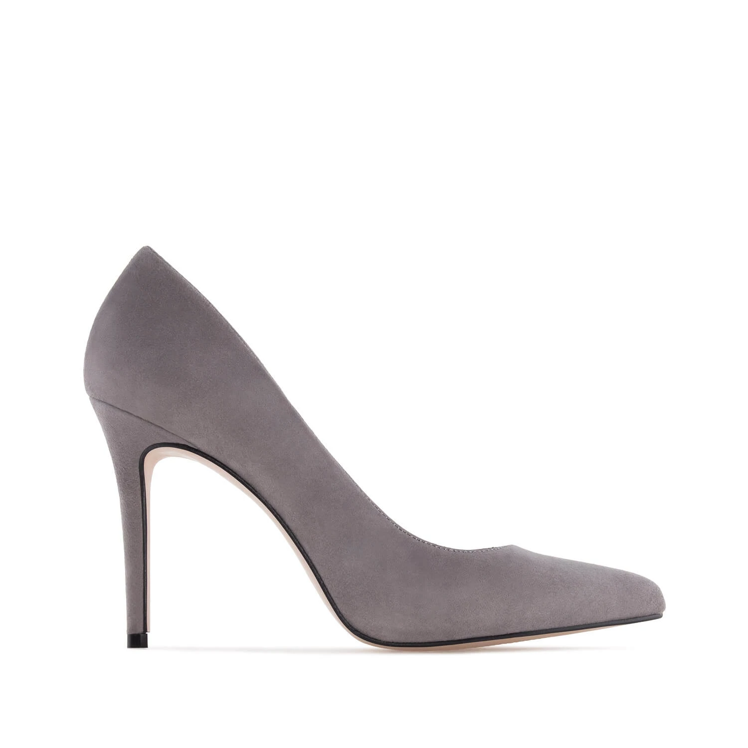 Andres Machado Diana-08 Δερμάτινη Γόβα Γκρι 11.5cm φωτογραφία