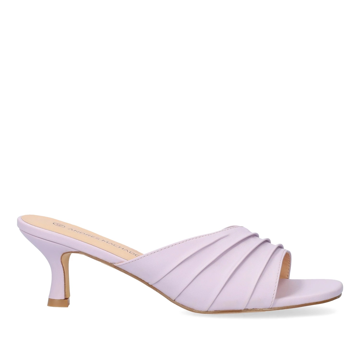 Andres Machado Andres Machado AM5754-10 Mule Λιλα 7cm