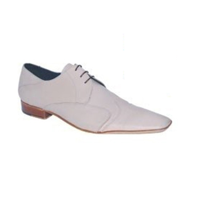Bigshoes Bigshoes 8059-13 Δερμάτινο Dress Λευκό