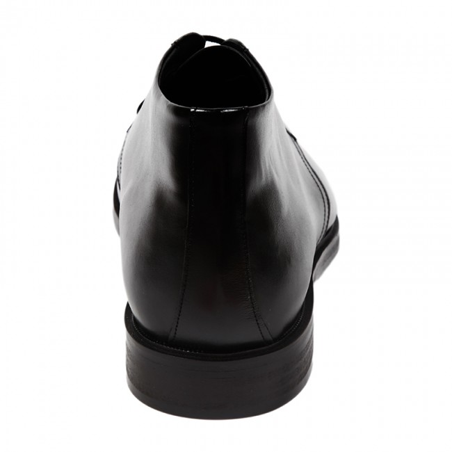 Bigshoes KL30100-01 Δερμάτινο Dress Μαύρο φωτογραφία