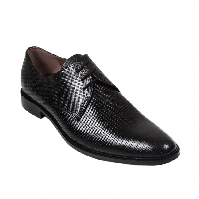 Bigshoes Bigshoes KL30714-01 Δερμάτινο Dress Μαύρο