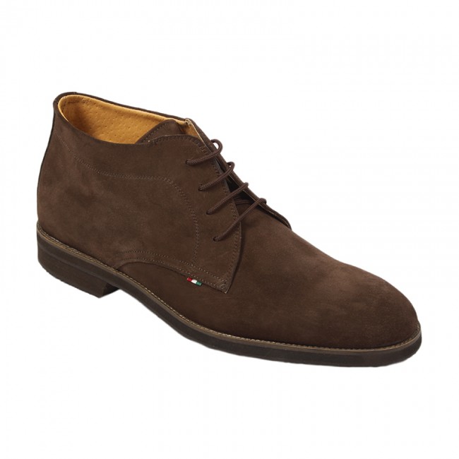 Bigshoes Bigshoes KL37200-05 Δερμάτινο Dress Καφέ