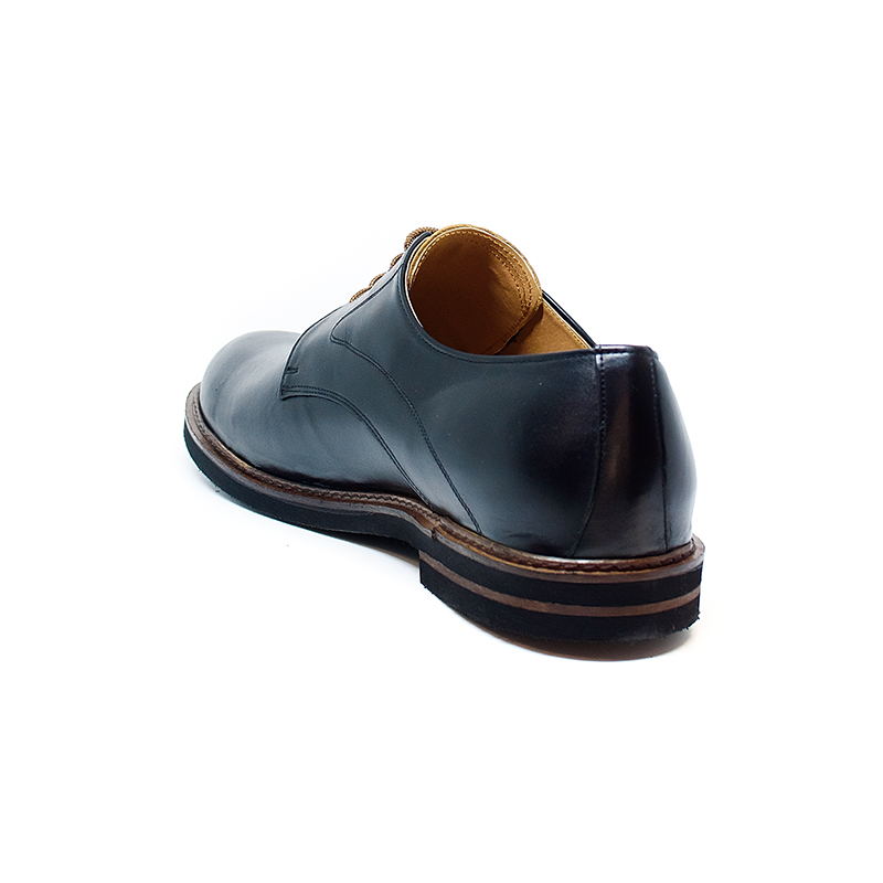 Bigshoes KL37306-01 Δερμάτινο Dress Μαύρο φωτογραφία