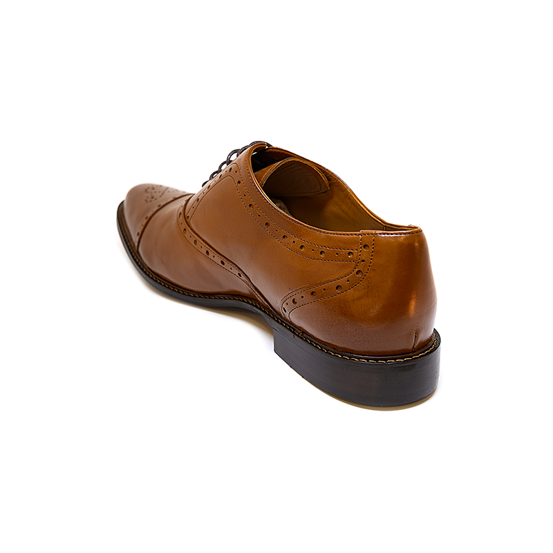 Bigshoes KL30104-09 Δερμάτινο Dress Ταμπά φωτογραφία