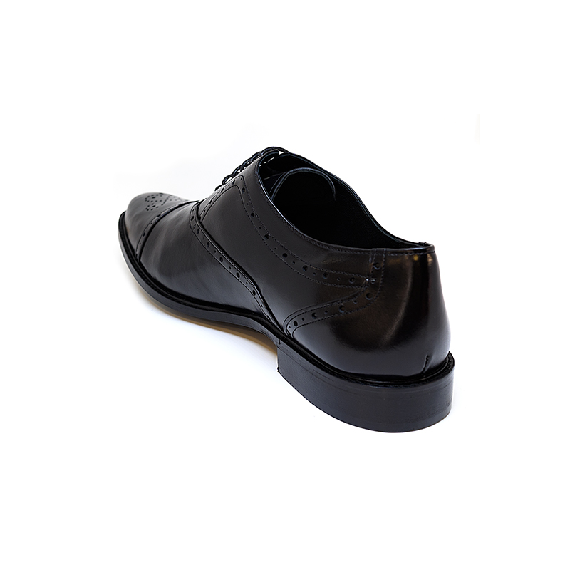 Bigshoes KL30104-01 Δερμάτινο Dress Μαύρο φωτογραφία