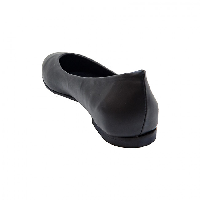 Bigshoes GA1132-01 Δερμάτινη Μπαλαρίνα Μαύρη φωτογραφία