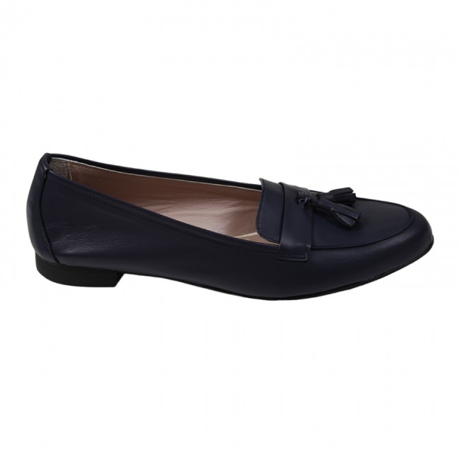 Bigshoes MX1515-18 Δερμάτινο Μοκασίνι Μπλε φωτογραφία
