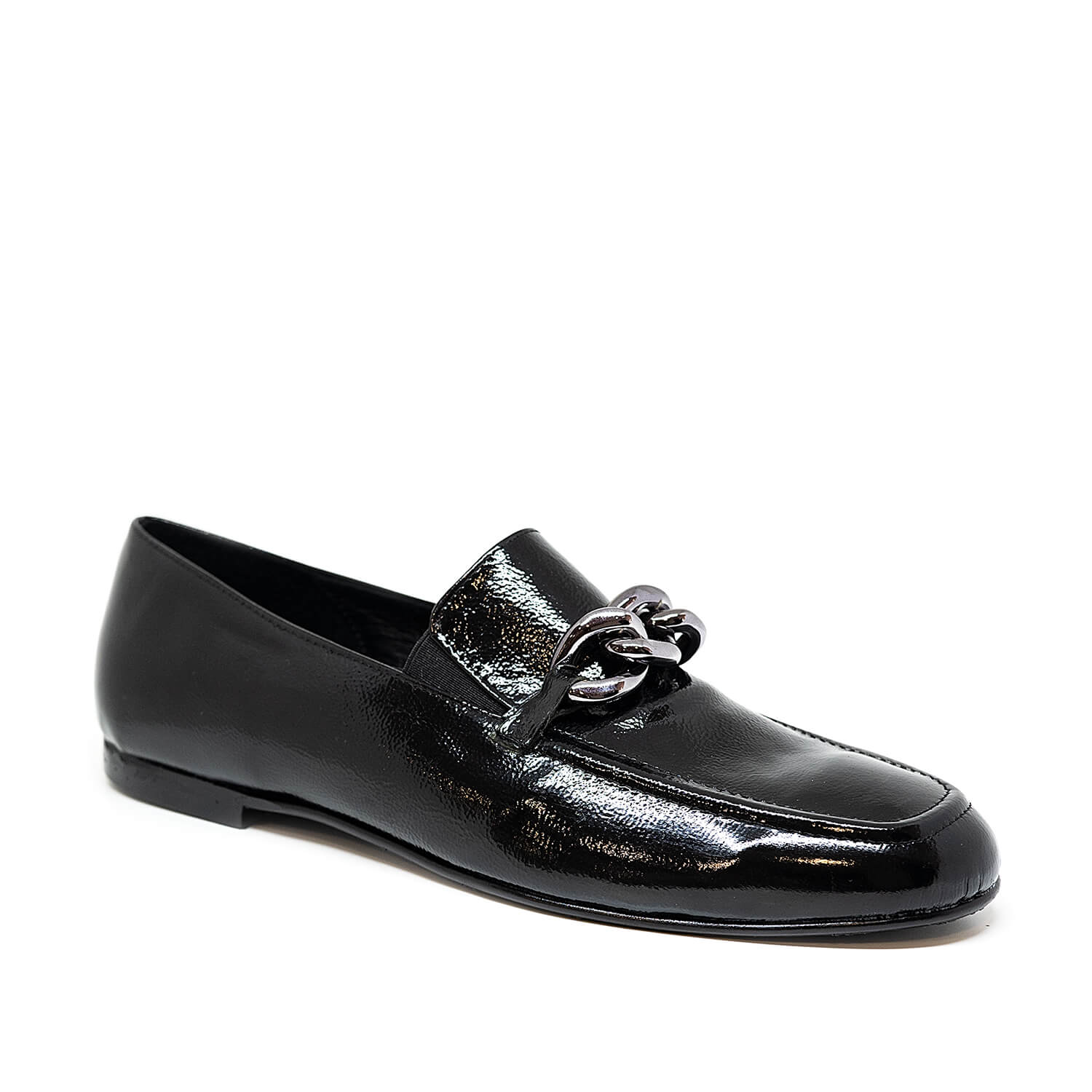 BigShoes GA1149-01/04 Δερμάτινο Μοκασίνι Μαύρο φωτογραφία