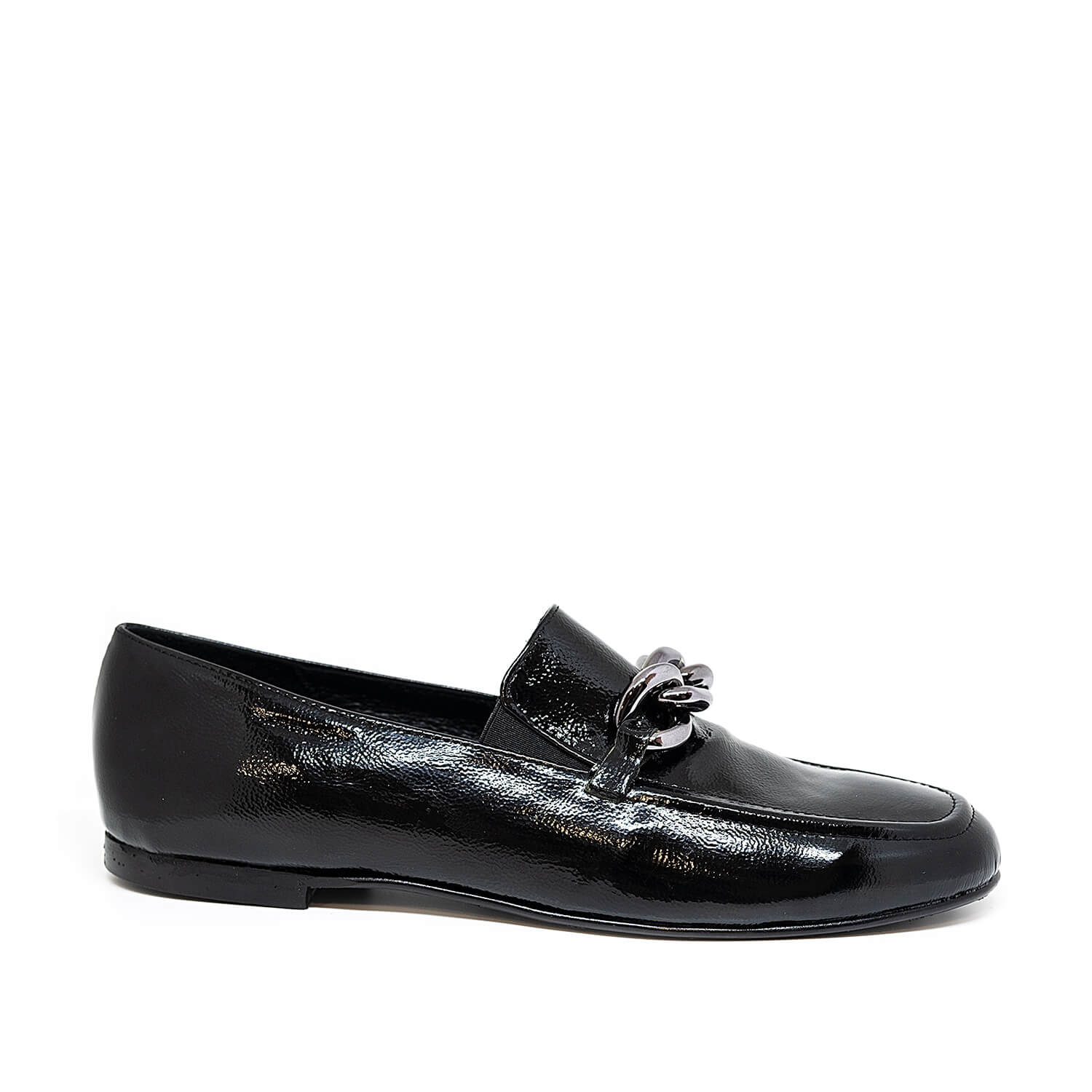 Bigshoes BigShoes GA1149-01/04 Δερμάτινο Μοκασίνι Μαύρο
