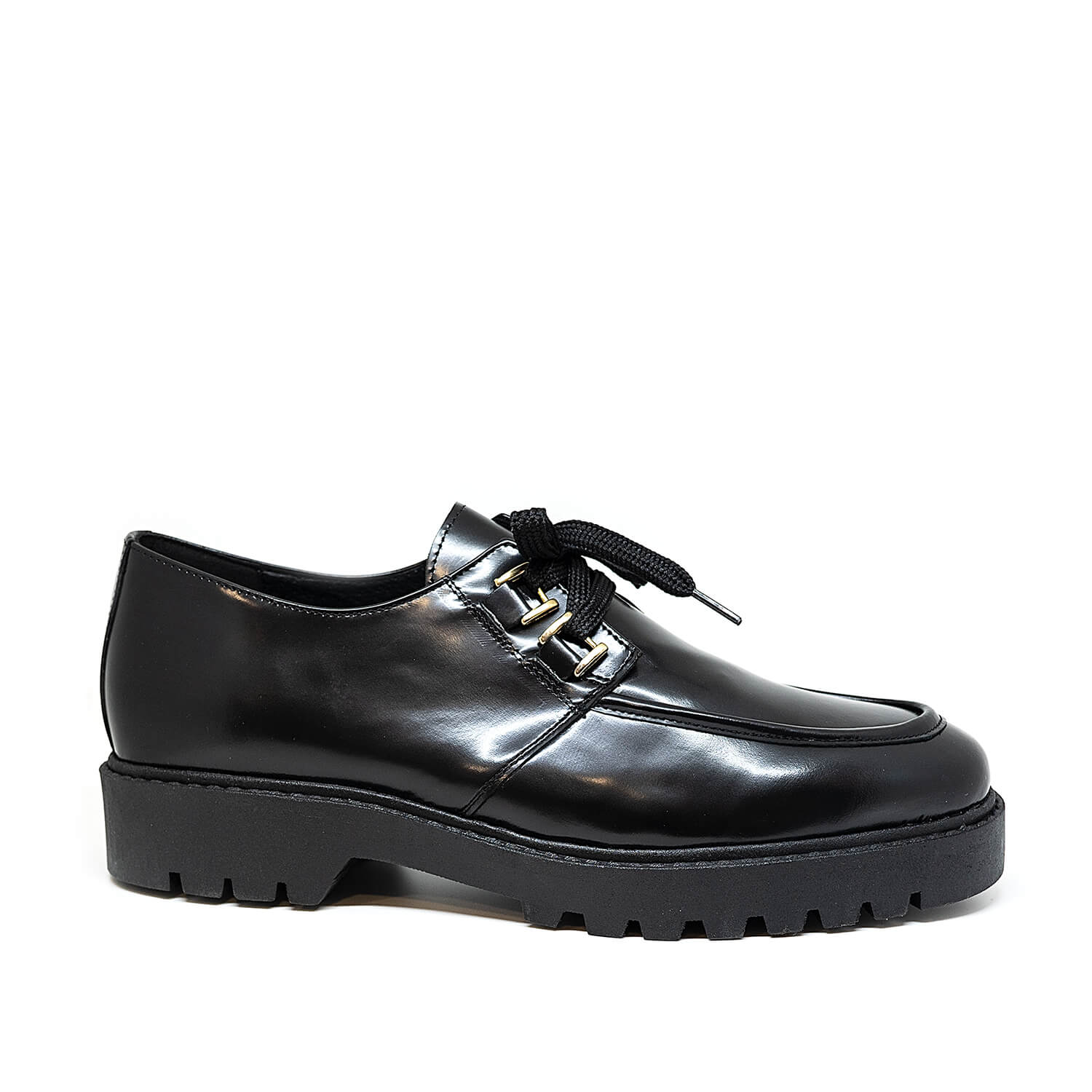 Bigshoes BigShoes KL0811-01 Δερμάτινο Μοκασίνι Μαύρο