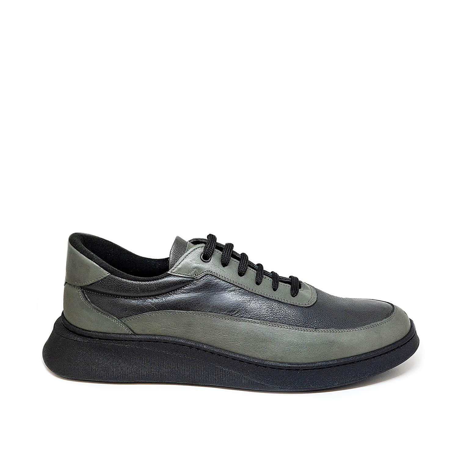 Bigshoes Bigshoes KL20241-08 Δερμάτινο Casual Γκρι