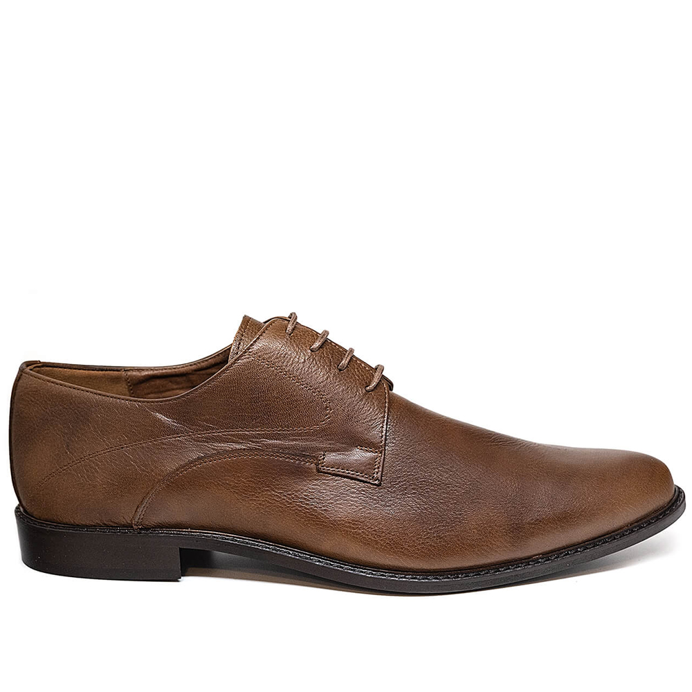 Bigshoes Bigshoes KL30711-05 Δερμάτινο Dress Καφέ