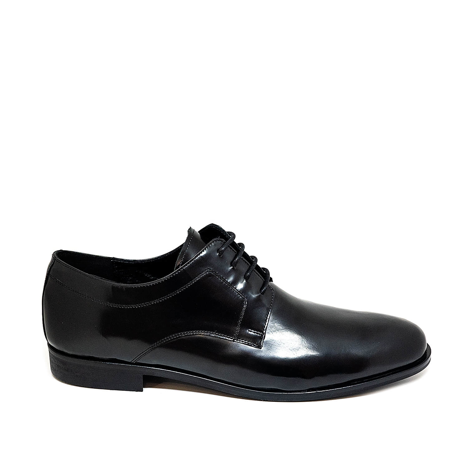 Bigshoes Bigshoes KL3710-01L Δερμάτινο Dress Μαύρο
