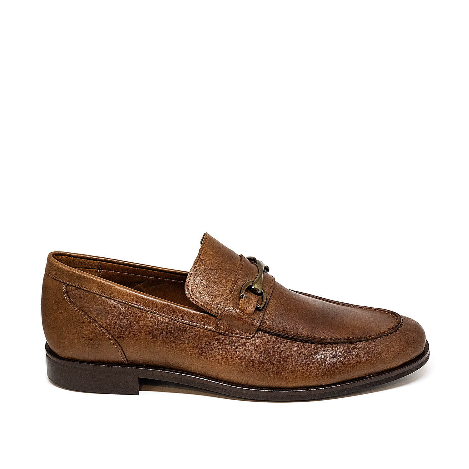 Bigshoes Bigshoes KL37201-09 Δερμάτινο Μοκασίνι Καφέ