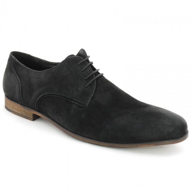 Boras Boras Gino Black 3074-0001 Δερμάτινο Dress Μαύρο