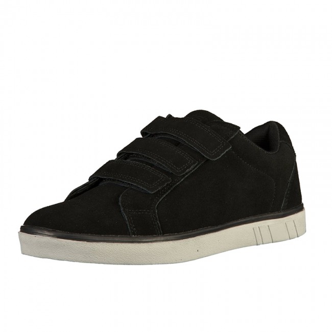 Boras Retro Sports Suede Velcro 5209-0001 Δερμάτινο Casual Μαύρο φωτογραφία