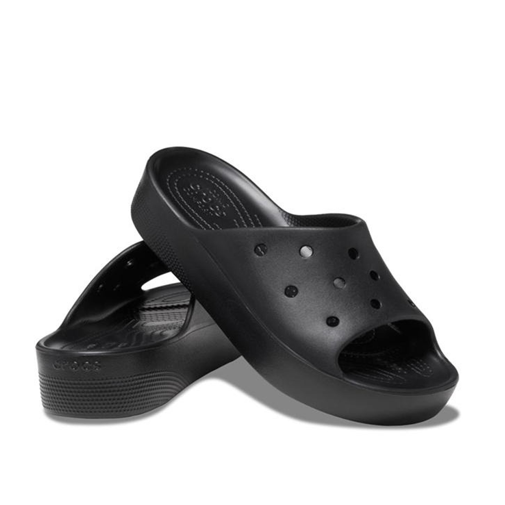 Crocs Classic Platform Slide 223011-03 Παντόφλα Μαύρη φωτογραφία