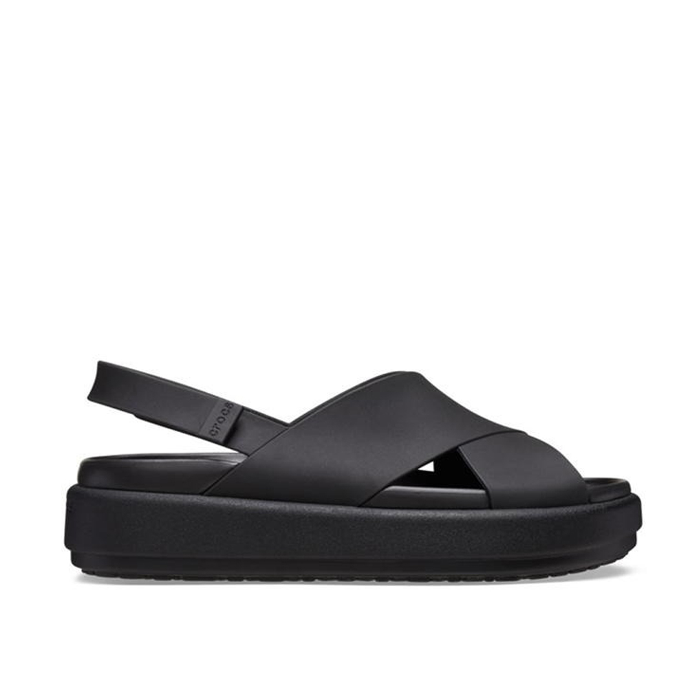 Crocs Crocs Brooklyn Luxe Cross Strap Sandal 223111-03 Ανατομικό Πέδιλο Μαύρο