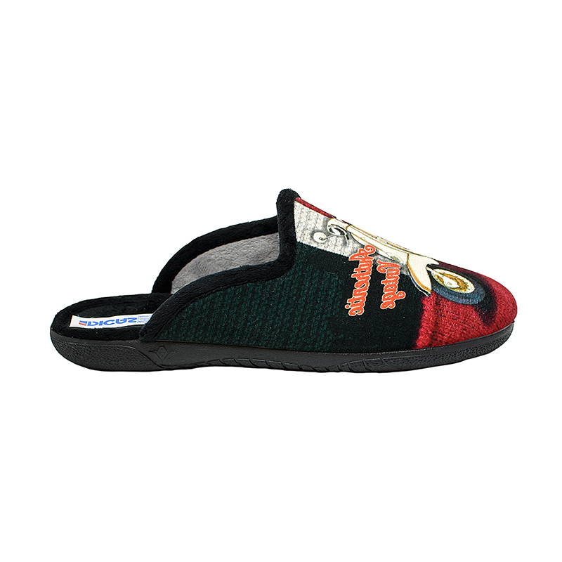 Dicas AC9627-01 Ανατομική Unisex Παντόφλα Μαύρη φωτογραφία
