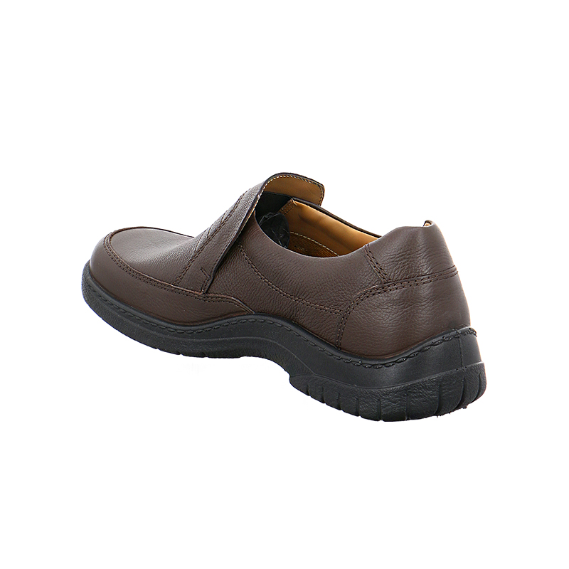 Jomos 40620144355 Ανατομικό Δερμάτινο Comfort Casual Καφέ φωτογραφία