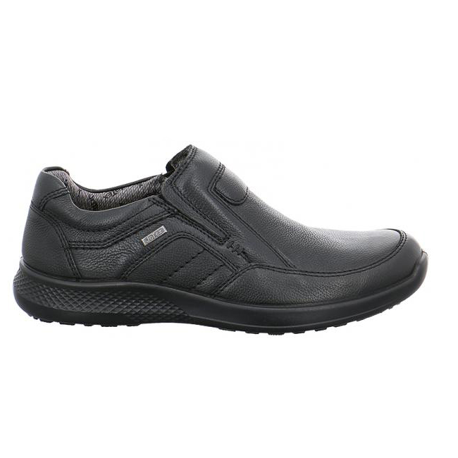 Jomos Jomos 32290226000 Ανατομικό Δερμάτινο Comfort Casual Μαύρο