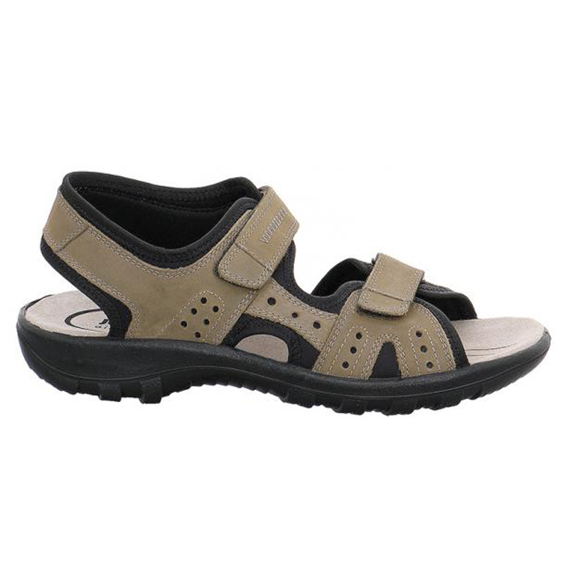 Jomos Jomos 50460912240 Ανατομικό Δερμάτινο Comfort Πέδιλο Γκρι