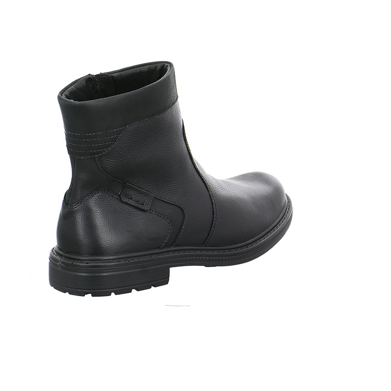 Jomos 207503270000 Ανατομικό Δερμάτινο Μποτάκι Μαύρο φωτογραφία