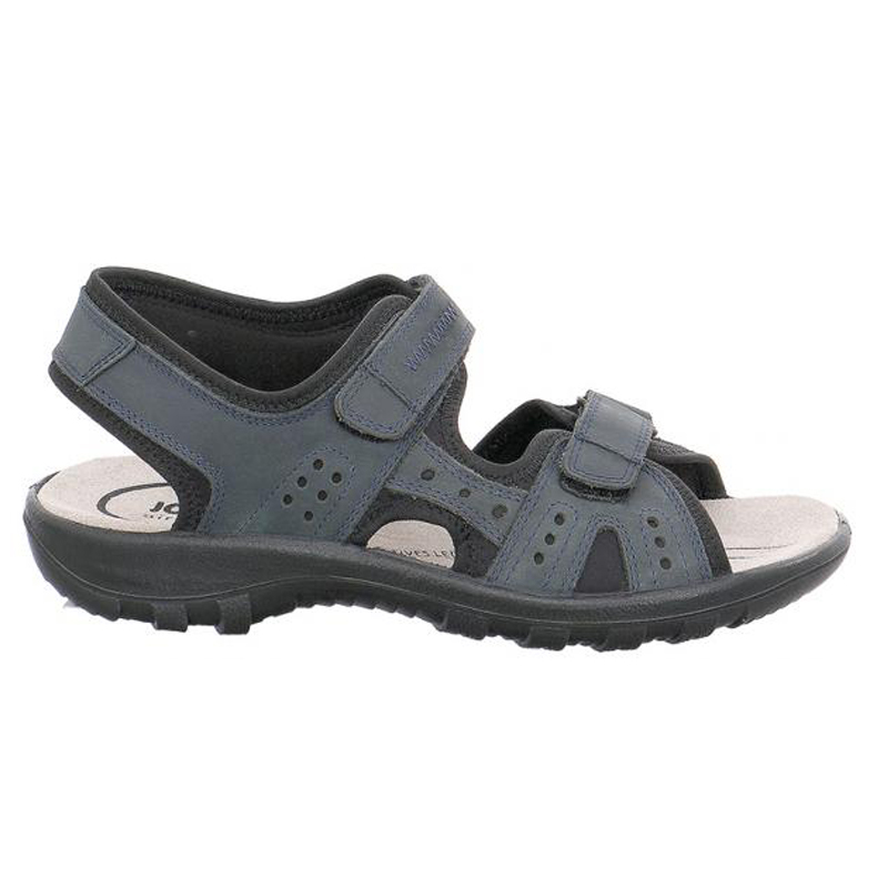 Jomos Jomos 50460912861 Ανατομικό Δερμάτινο Comfort Πέδιλο Μπλε