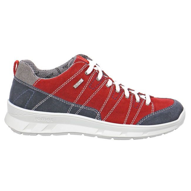 Jomos Jomos 327903848018 Ανατομικό Δερμάτινο Comfort Casual Κόκκινο