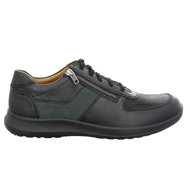 Jomos Jomos 3222083790042 Ανατομικό Δερμάτινο Comfort Casual Μαύρο