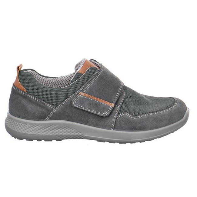 Jomos Jomos 3223898862033 Ανατομικό Δερμάτινο Comfort Casual Μαύρο