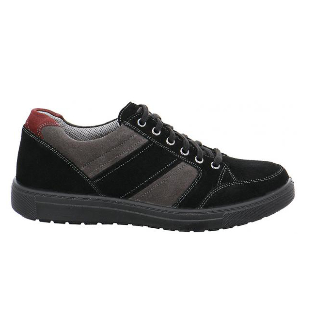 Jomos Jomos 321399840005 Aνατομικό Δερμάτινο Comfort Casual Μαύρο