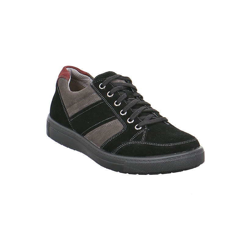 Jomos 321399840005 Aνατομικό Δερμάτινο Comfort Casual Μαύρο φωτογραφία