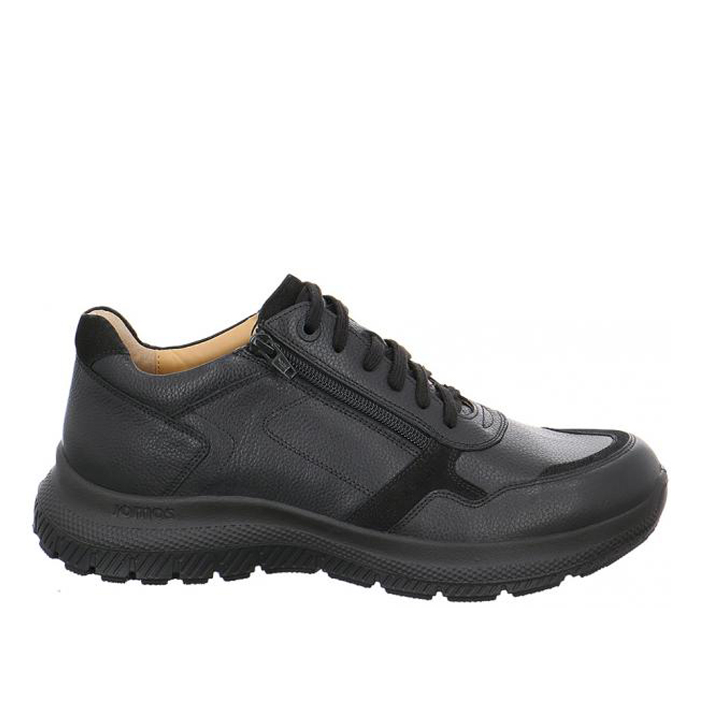 Jomos Jomos 330299289000 Aνατομικό Δερμάτινο Comfort Casual Μαύρο