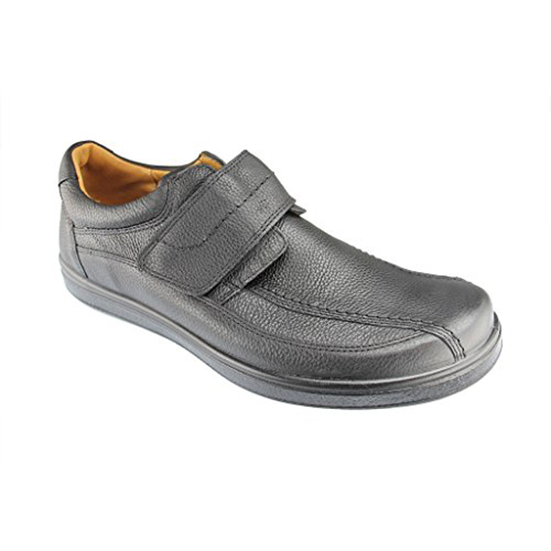 Jomos Jomos 42041437000 Ανατομικό Δερμάτινο Comfort Casual Μαύρο