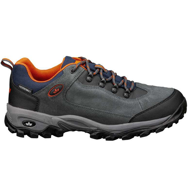 Lico Lico Milan Low 210125 Δερμάτινο Casual Γκρι