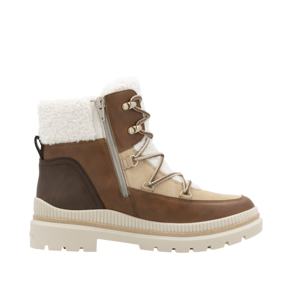 Remonte D0C80-22 Ανατομικό Δερμάτινο Μπότακι Καφέ φωτογραφία