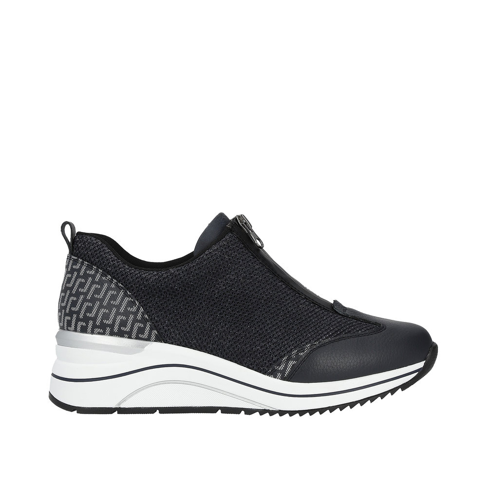 Remonte Dorndorf Remonte D0T07-14 Ανατομικό Δερμάτινο Sneaker Μπλε