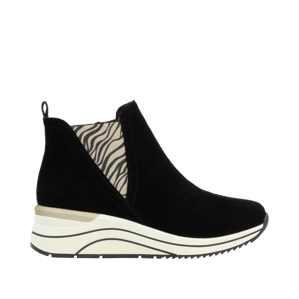 Remonte Dorndorf Remonte D0T75-03 Ανατομικό Μποτάκι Sneaker Μαύρο