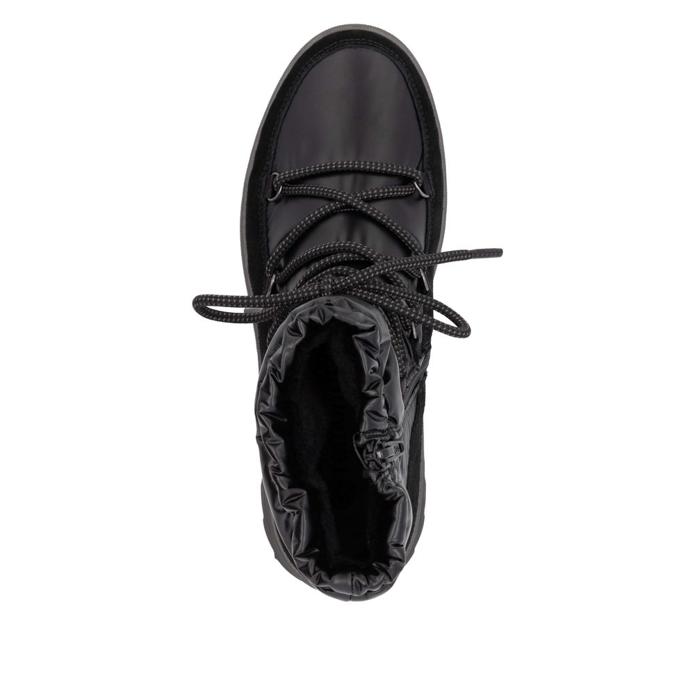 Remonte D2B70-02 Ανατομικό Δερμάτινο Μποτάκι Μαύρο φωτογραφία