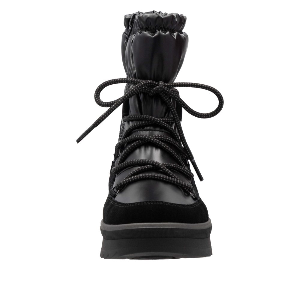 Remonte D2B70-02 Ανατομικό Δερμάτινο Μποτάκι Μαύρο φωτογραφία