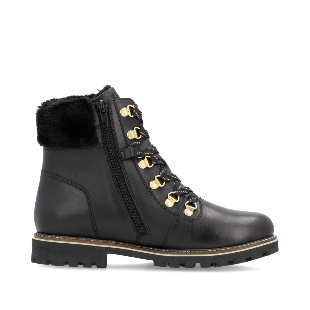 Remonte D8483-00 Ανατομικό Δερμάτινο Μποτάκι Μαύρο φωτογραφία