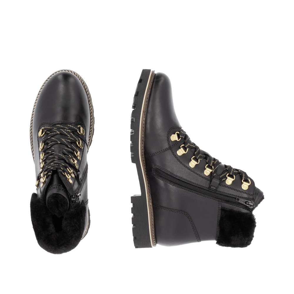 Remonte D8483-00 Ανατομικό Δερμάτινο Μποτάκι Μαύρο φωτογραφία