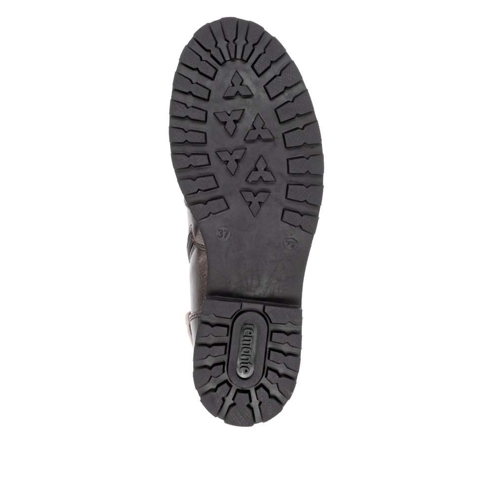 Remonte D8483-25 Ανατομικό Δερμάτινο Μποτάκι Καφέ φωτογραφία