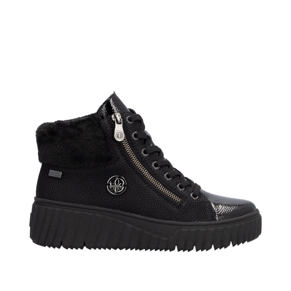 Rieker Rieker N2505-00 Ανατομικό Μποτάκι Sneaker Μαύρο