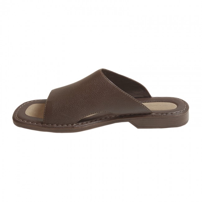 Rockport APM24623 Δερμάτινη Παντόφλα Καφέ φωτογραφία